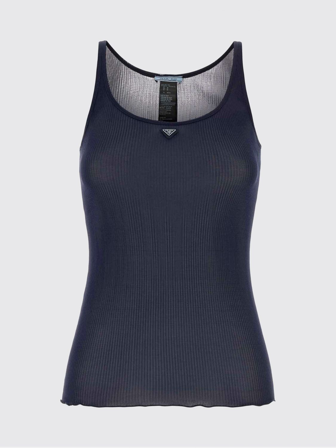 [Prada] T-shirts Sleeveless FW26 39701SOOO6081 F0216