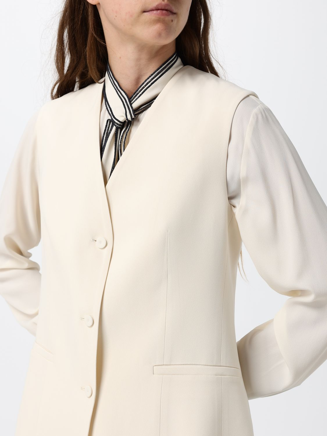 [Fabiana Filippi] Blazer FW26 GCD216F176D870 BURRO