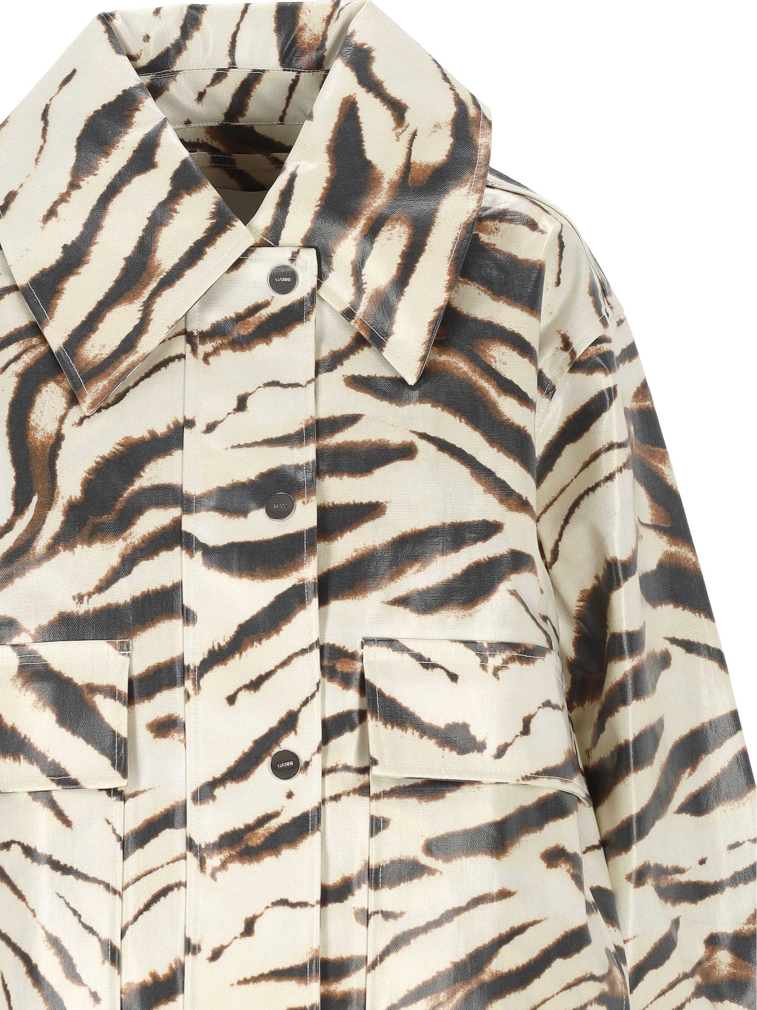 [GANNI] Fur Jacket FW26 A1130009135