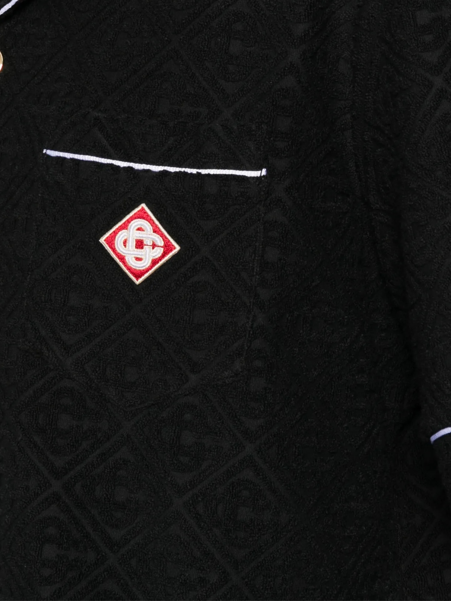 [Casablanca] Shirts Short Sleeve FW26 MPF26SH08502BLACK