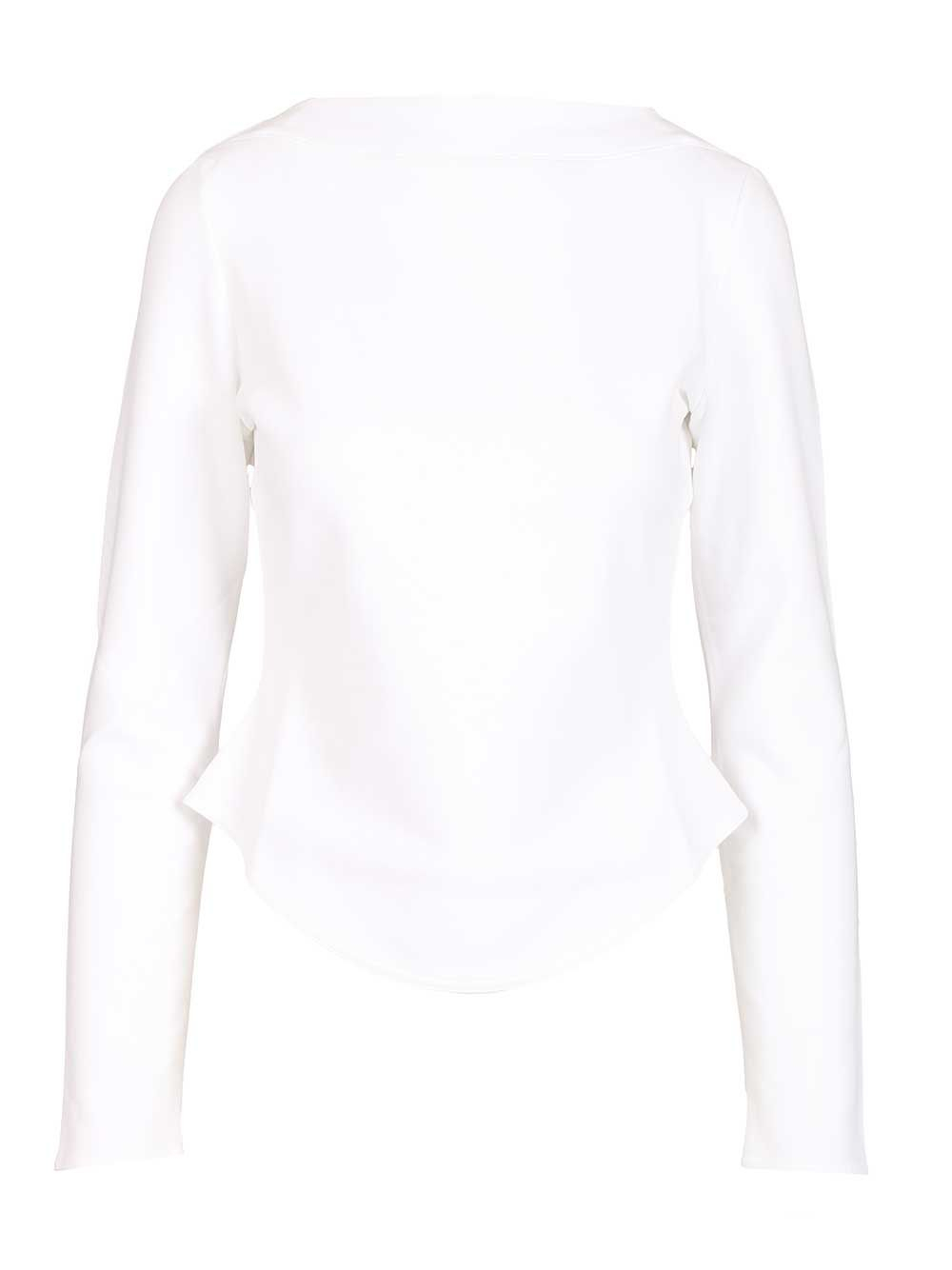 [Alaia] T-shirts Long Sleeve SS26 AA9I0023J095C000