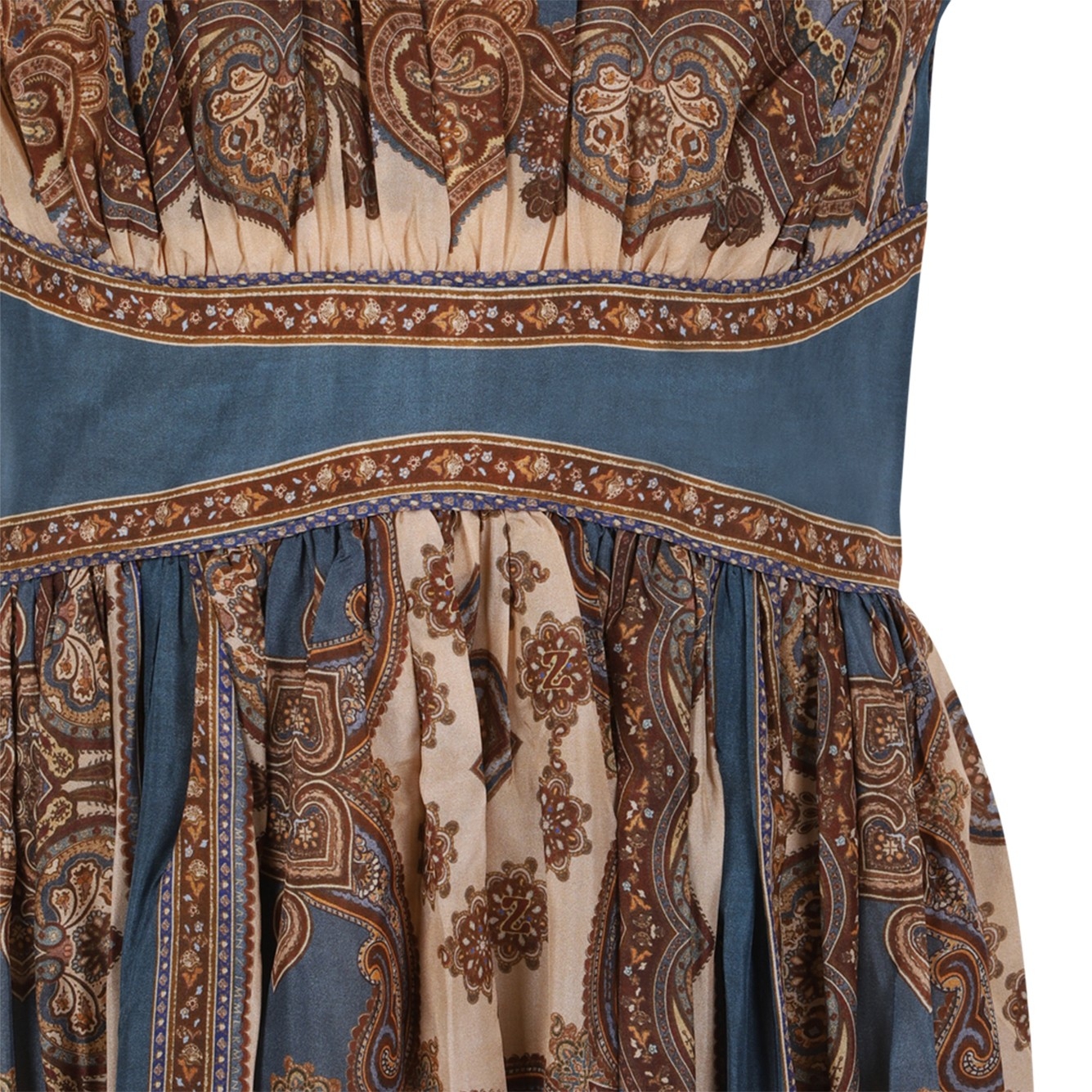 [Zimmermann] Long sleeve dress FW26 5514DSS263-DBPL
