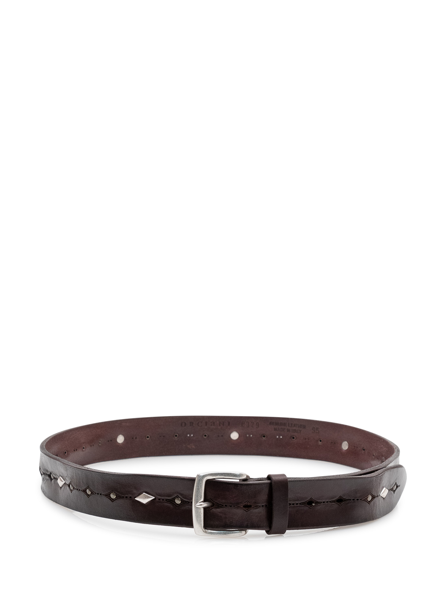 [ORCIANI] Belt FW26 U08329BUS T.MORO
