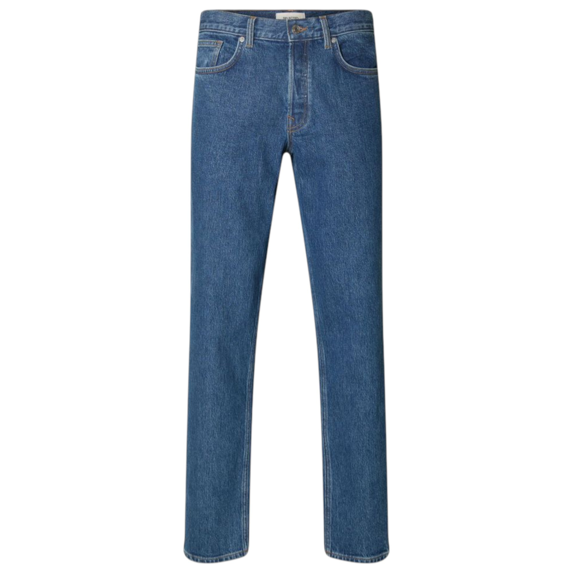 [Selected] Jeans CO 16098202-MEDIUMBLUEDENIM
