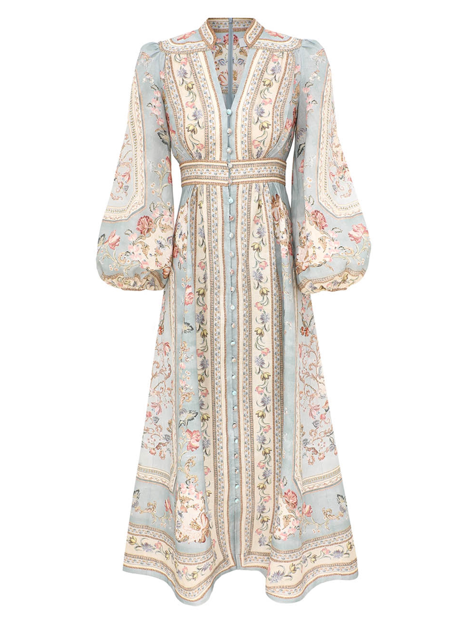 [Zimmermann] Long sleeve dress FW26 3501DSS264BTPF