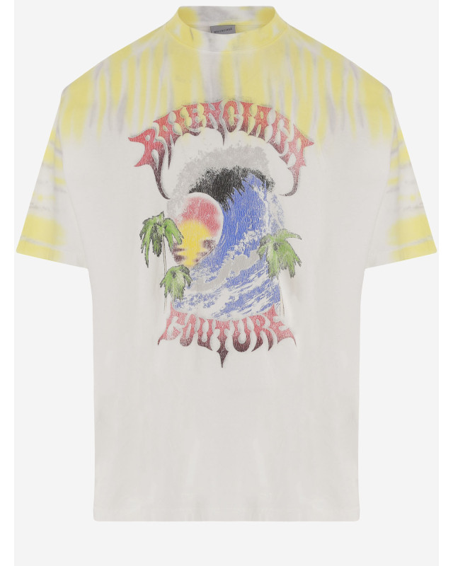 [Balenciaga] T-shirts Short Sleeve FW26 764235TUVP49000