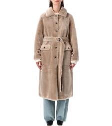 [Urbancode] Fur Jacket FW25 BJ20014TAUPE