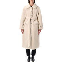[Urbancode] Fur Jacket FW25 BJ20014RICE