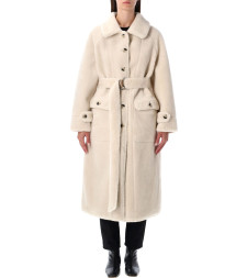 [Urbancode] Fur Jacket FW25 BJ20014RICE