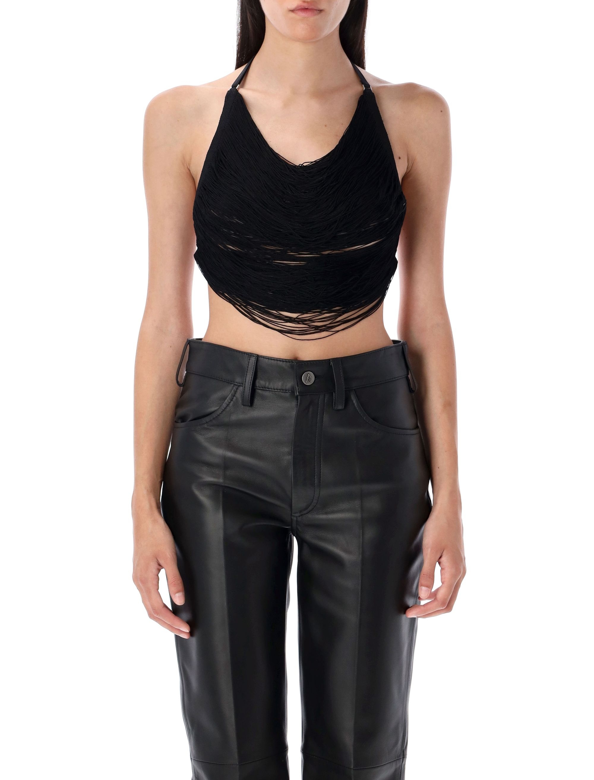 [The Attico] Tank top FW25 WCI00028KVV016AA100