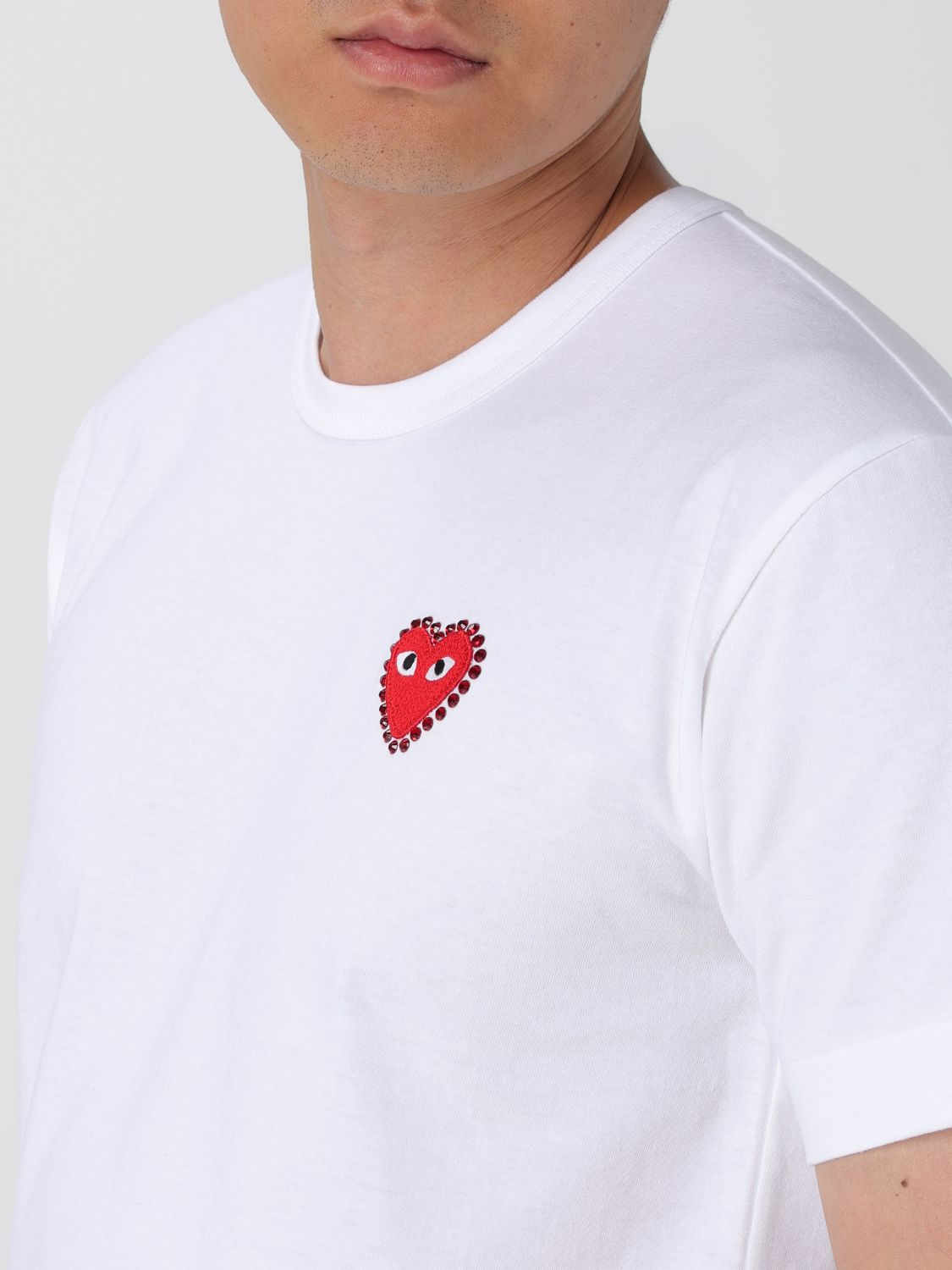 [COMME DES GARCONS PLAY] T-shirts Short Sleeve SS25 AXT801051 2