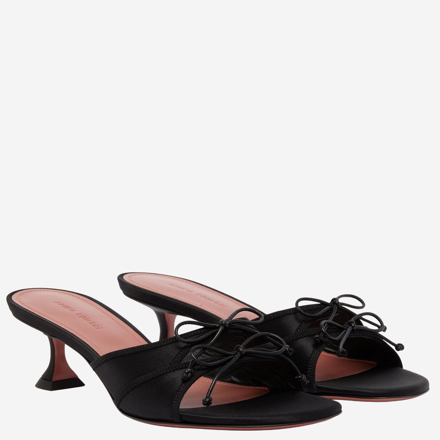 [Amina Muaddi] Sandals SS26 ELEONORASLIPPER45BLACK
