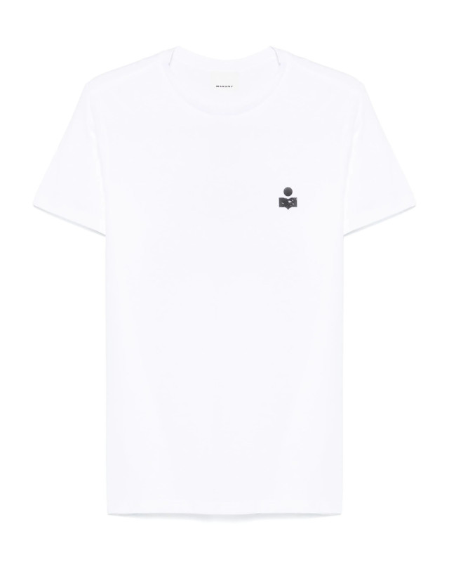 [MARANT] T-shirts Short Sleeve FW26 TS0047HAB1N19HWHBK