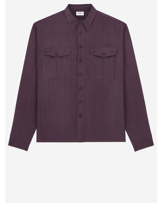 [Saint Laurent] Shirts Long Sleeve SS26 854249Y2N495055