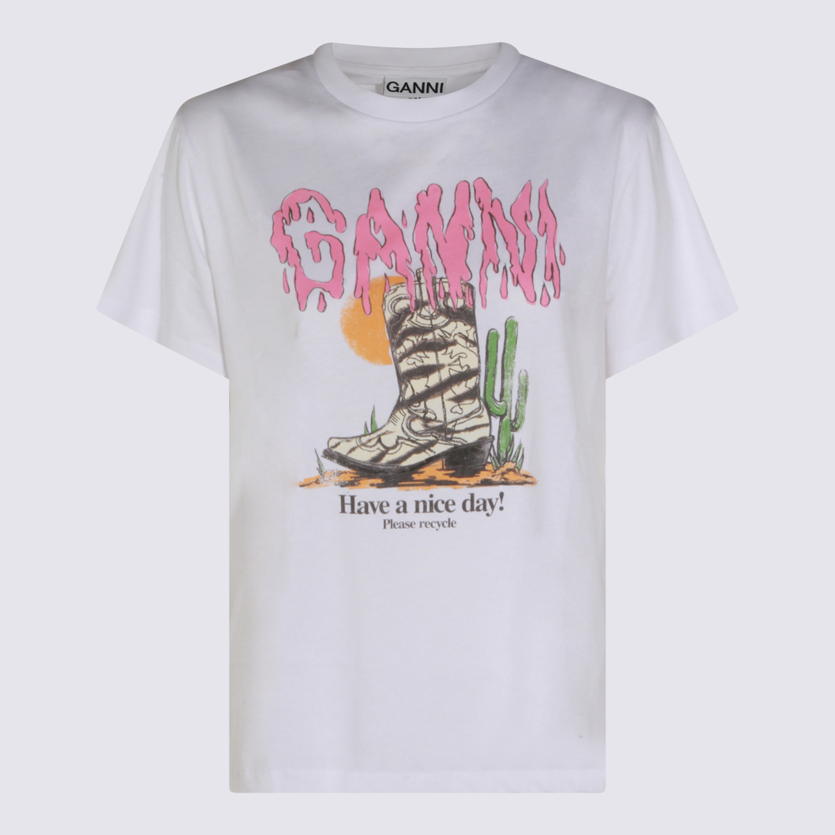 [GANNI] T-shirts Short Sleeve FW26 A1050253151