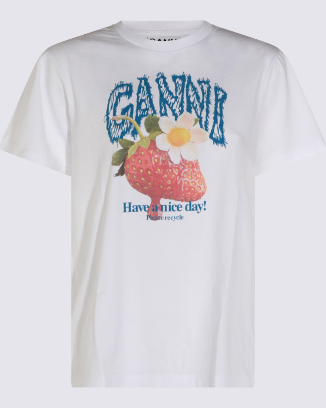 [GANNI] T-shirts Short Sleeve FW26 A1050201151