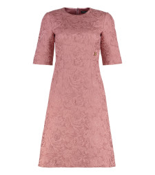 [Dolce & Gabbana] Short sleeve dress SS25 F6ARLTHJMQK_F0473