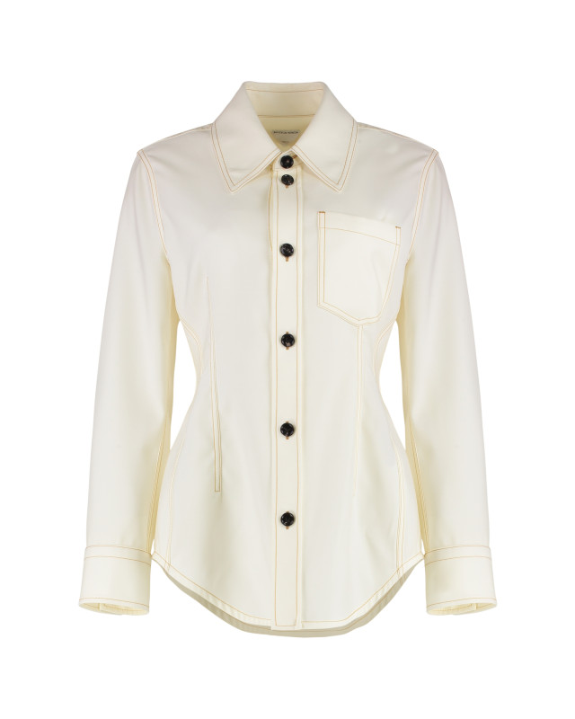 [Bottega Veneta] Shirts Long Sleeve SS25 832884V0B30_9317