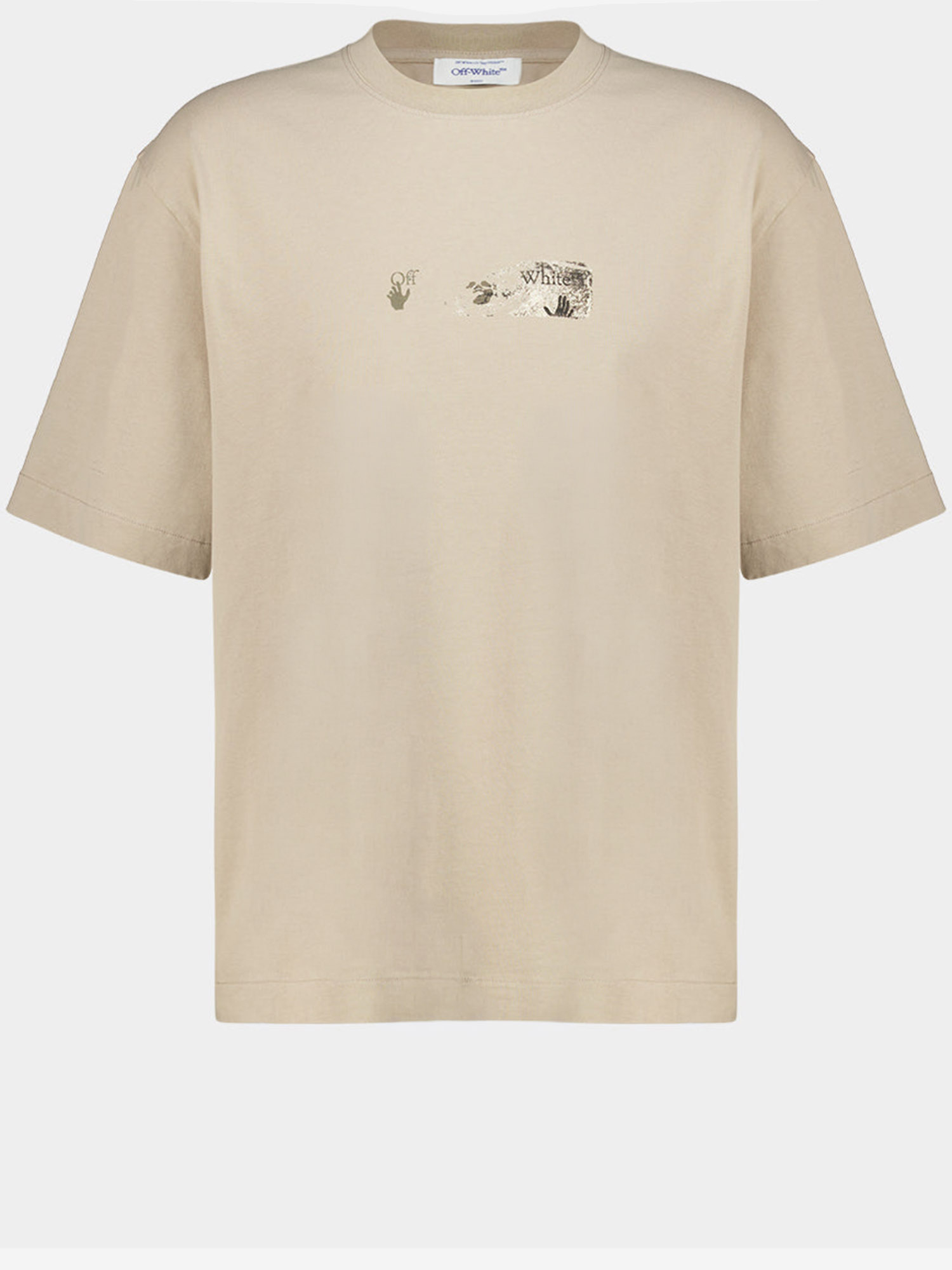 [Off-White] T-shirts Short Sleeve FW26 44MAA120F26J00D031
