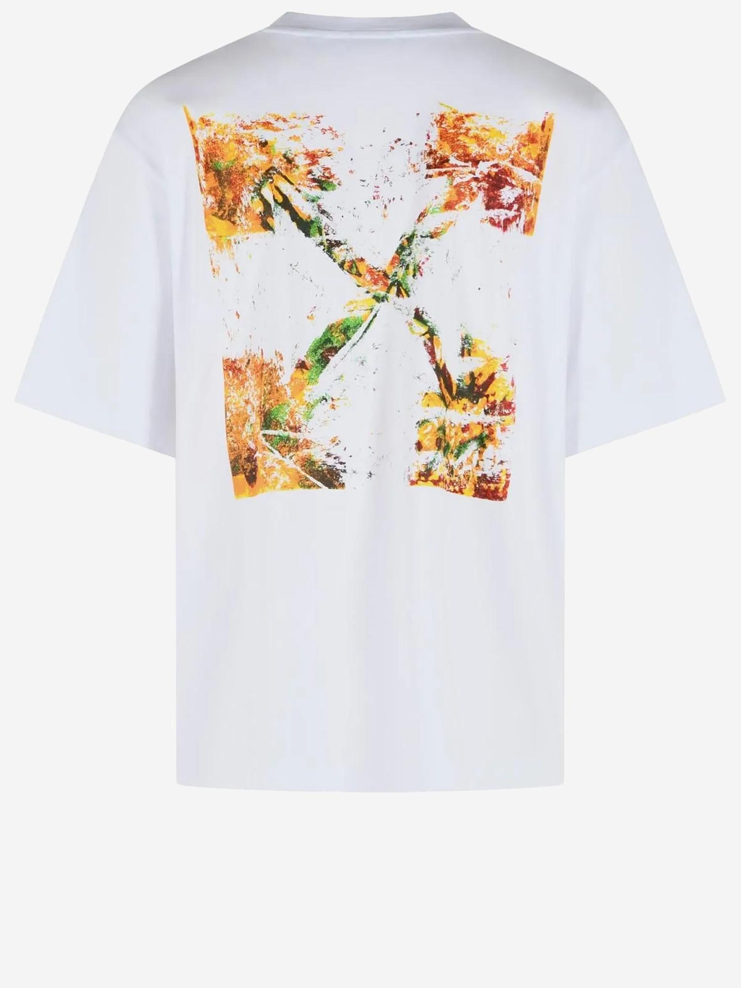 [Off-White] T-shirts Short Sleeve FW26 44MAA120F26J00D100