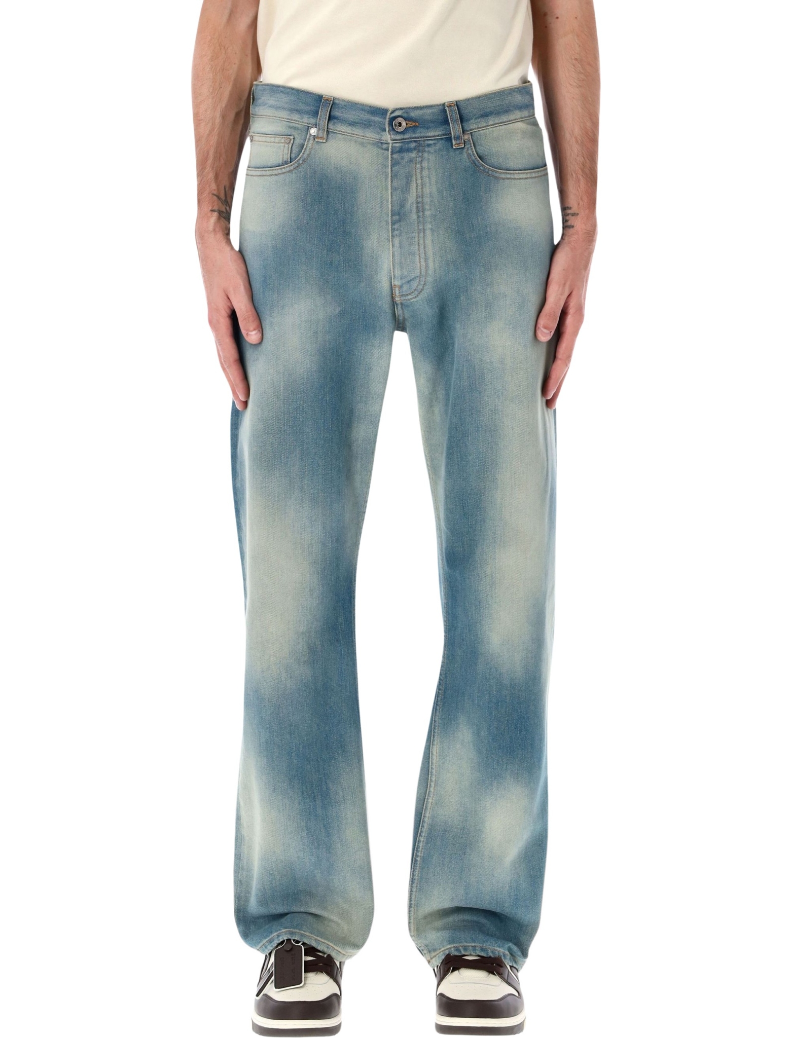 [Off-White™] Jeans FW25 OMYA18WF25DEN0034141
