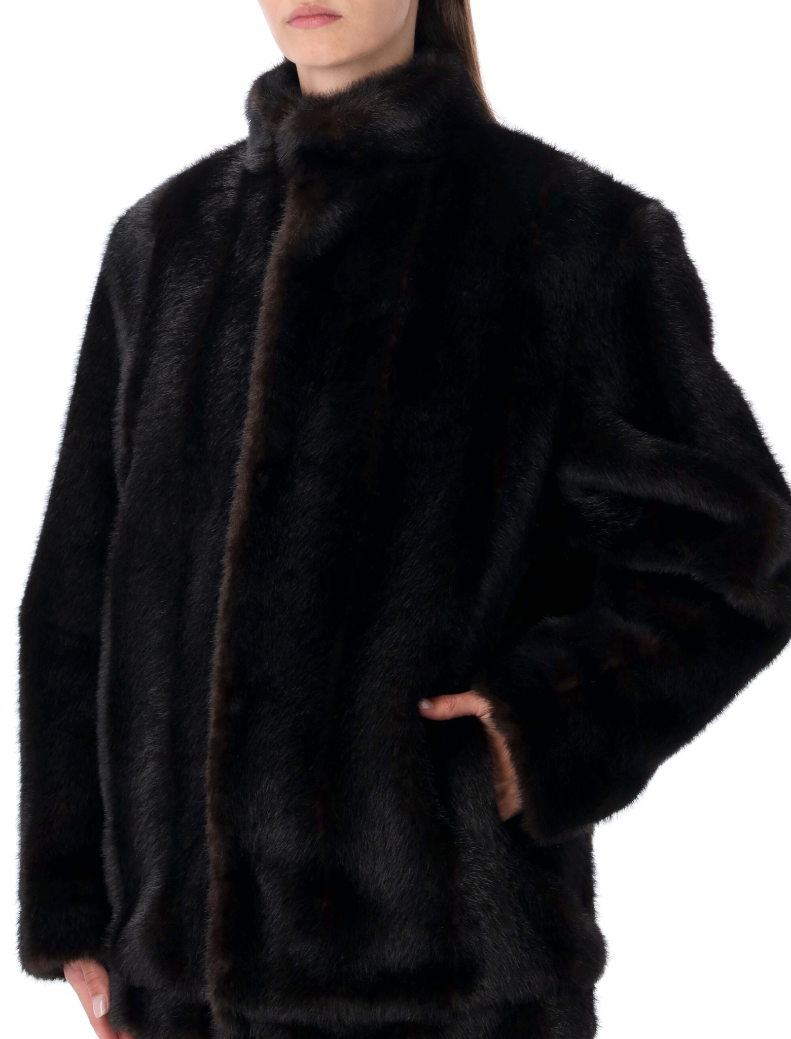 [MM6 Maison Margiela] Fur Jacket FW25 S62AN0151M35637143