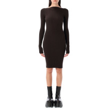 [Rick Owens] Long sleeve dress FW25 RP02E4616RIBVI04