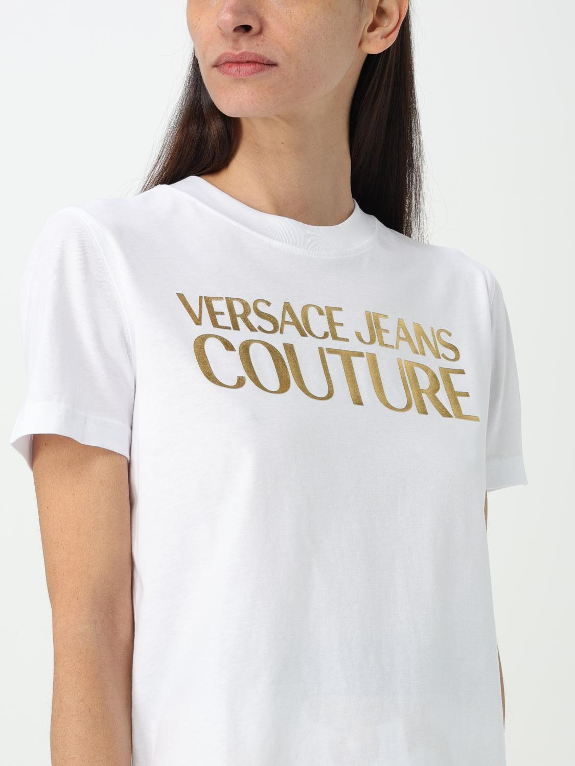 [VERSACE JEANS COUTURE] T-shirts Short Sleeve SS24 76HAHT04CJ00T G03