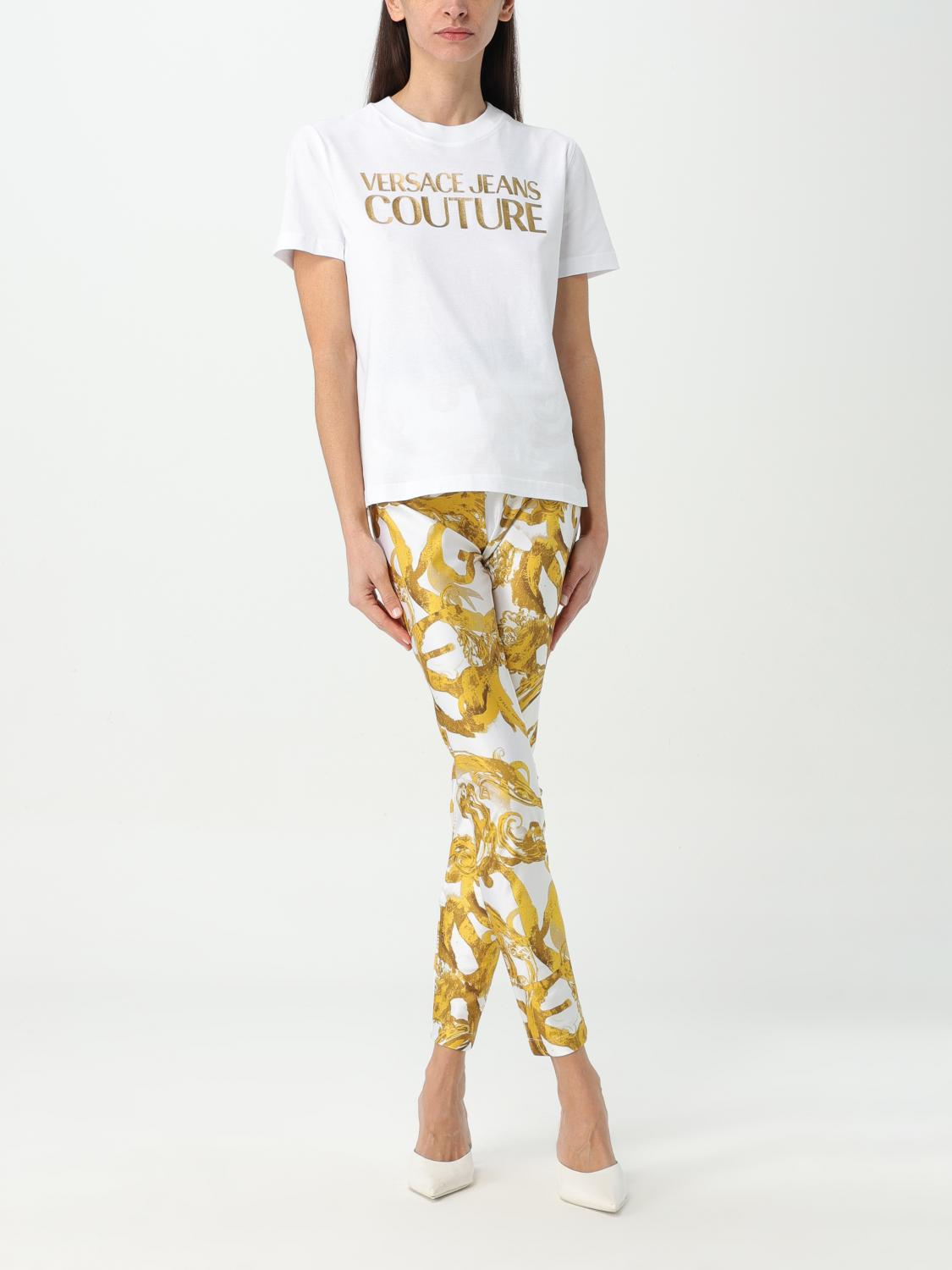 [VERSACE JEANS COUTURE] T-shirts Short Sleeve SS24 76HAHT04CJ00T G03