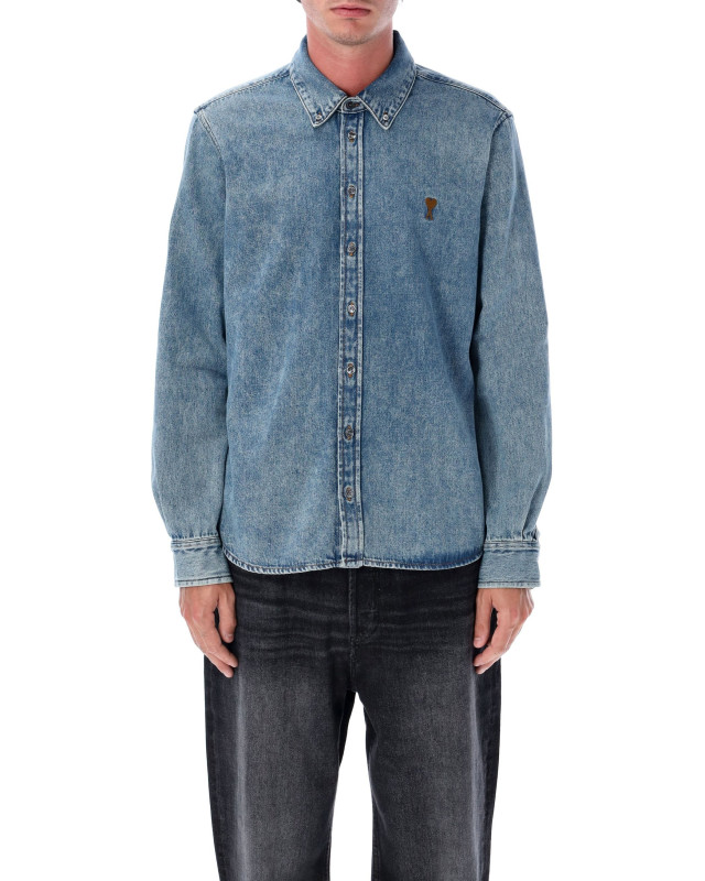 [Ami Paris] Shirts Long Sleeve FW26 USH786DE0056480