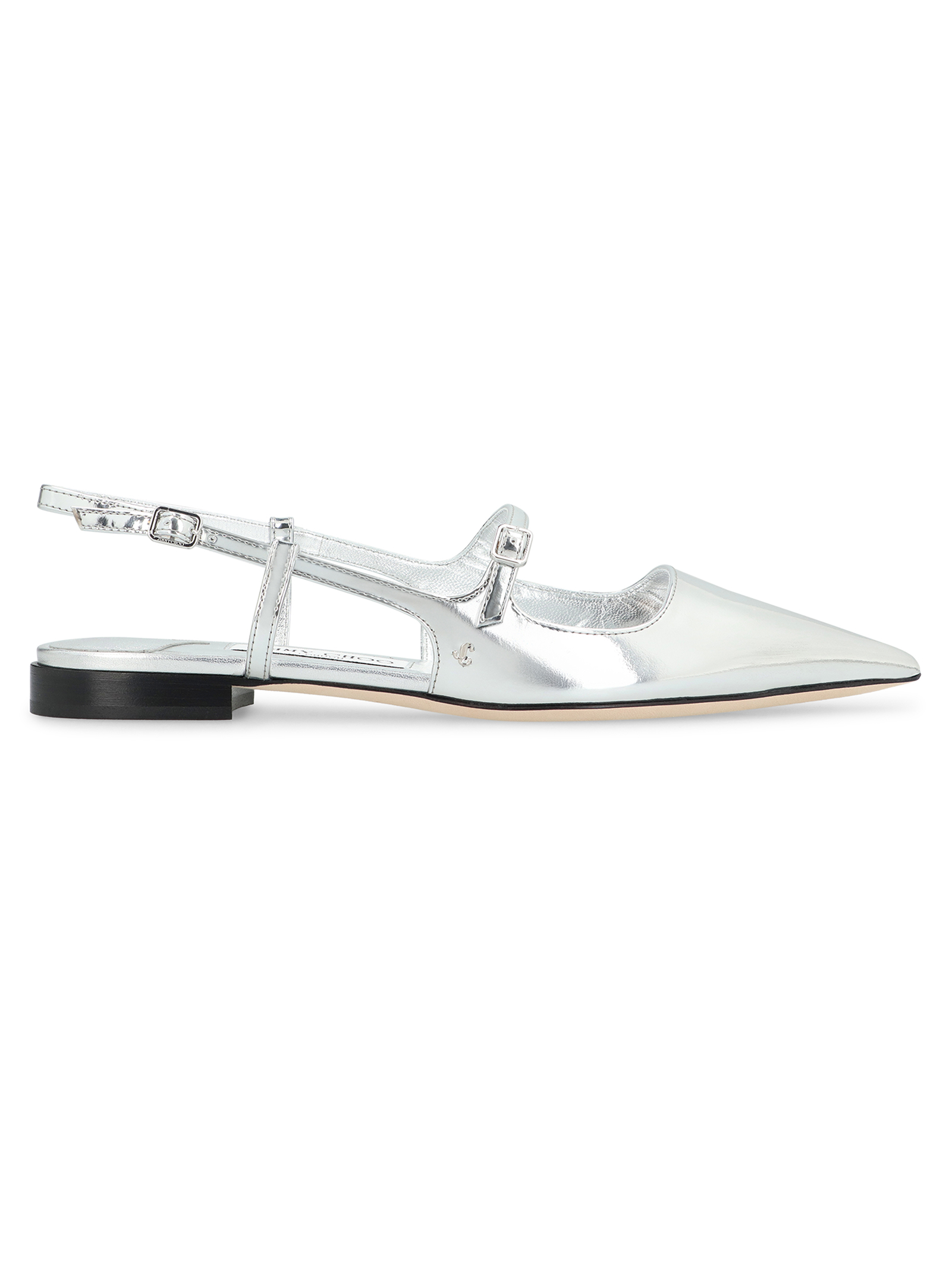 [Jimmy Choo] Flat shoes SS25 DIDIFLATQUI_SILVER