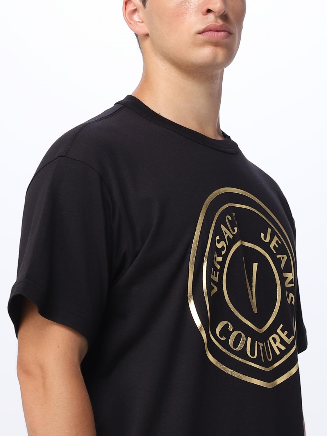 [VERSACE JEANS COUTURE] T-shirts Short Sleeve FW23 75GAHT05CJ00T G89