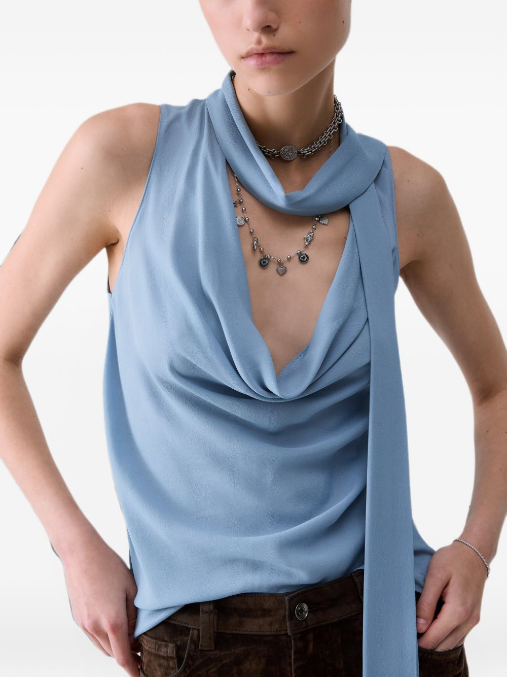 [Liu Jo] Blouse FW26 CF6206 T2578 X0805