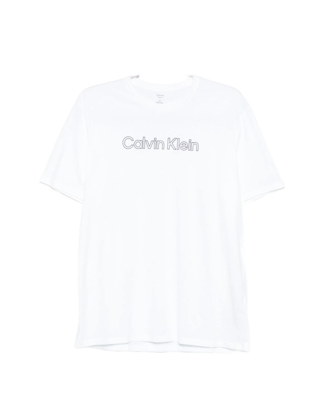 [CALVIN KLEIN] T-shirts Short Sleeve FW26 LV04LH800GYAF  BRWHI