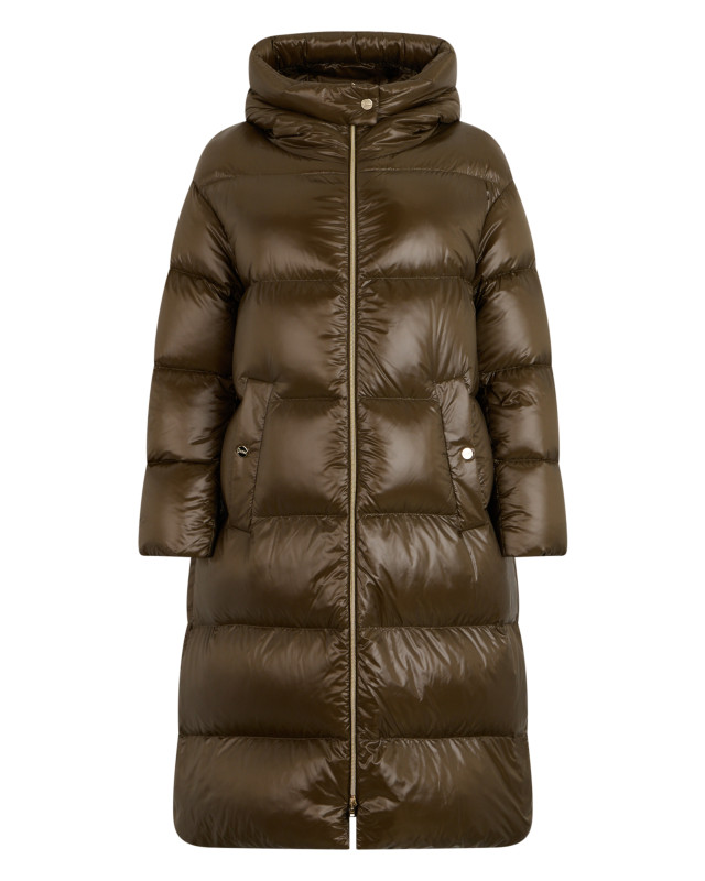 Long padded parka