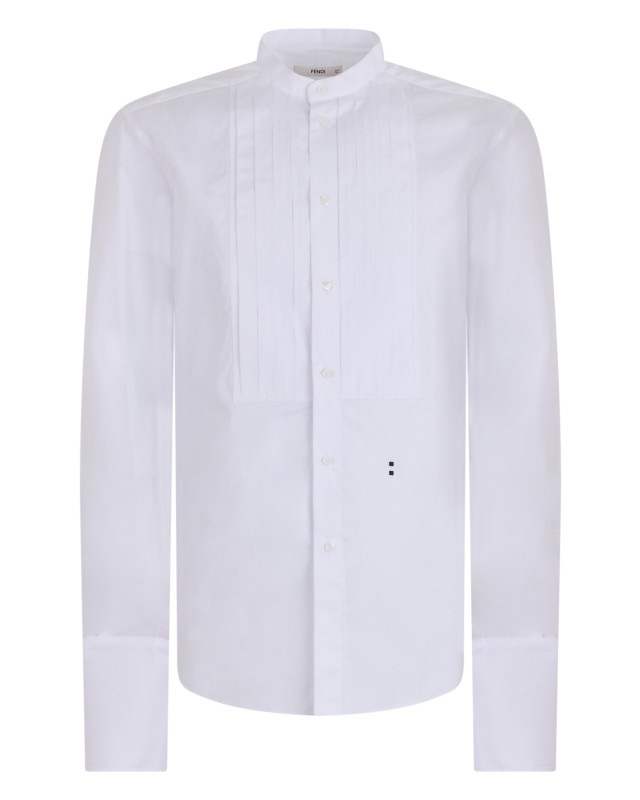 Shirt with Korean collar