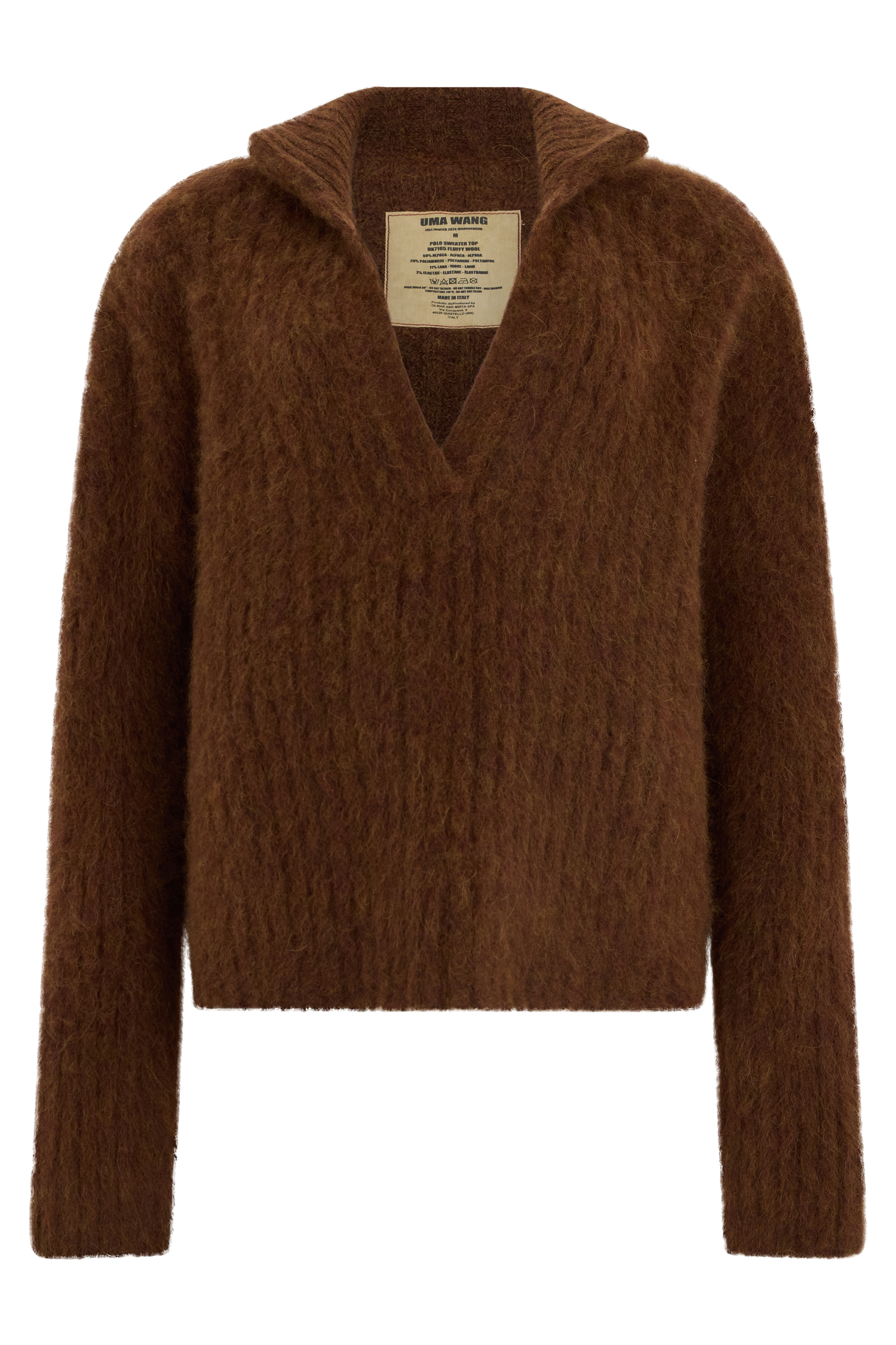 Sweater with V-neck