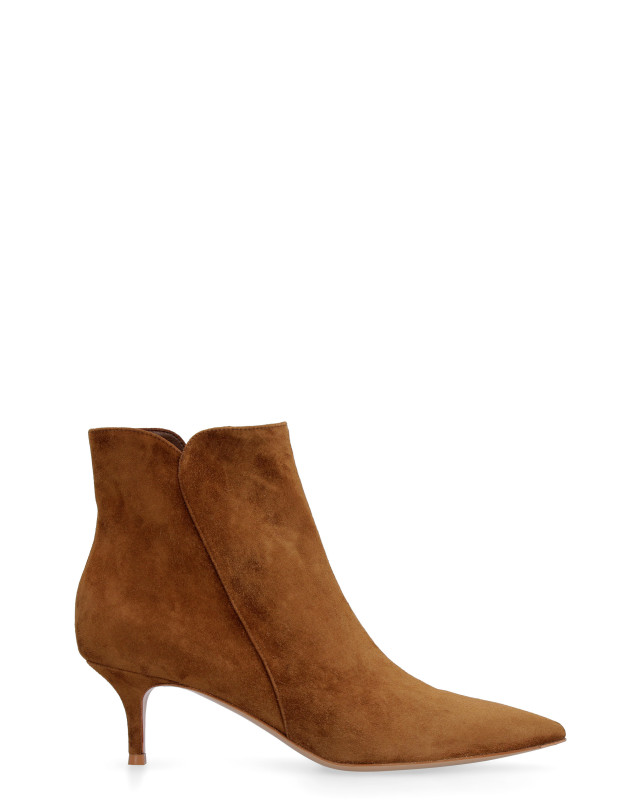 Suede ankle boots