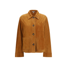 Suede goat leather workwear Jacket
