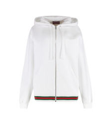 T-shirt Full zip cotton hoodie