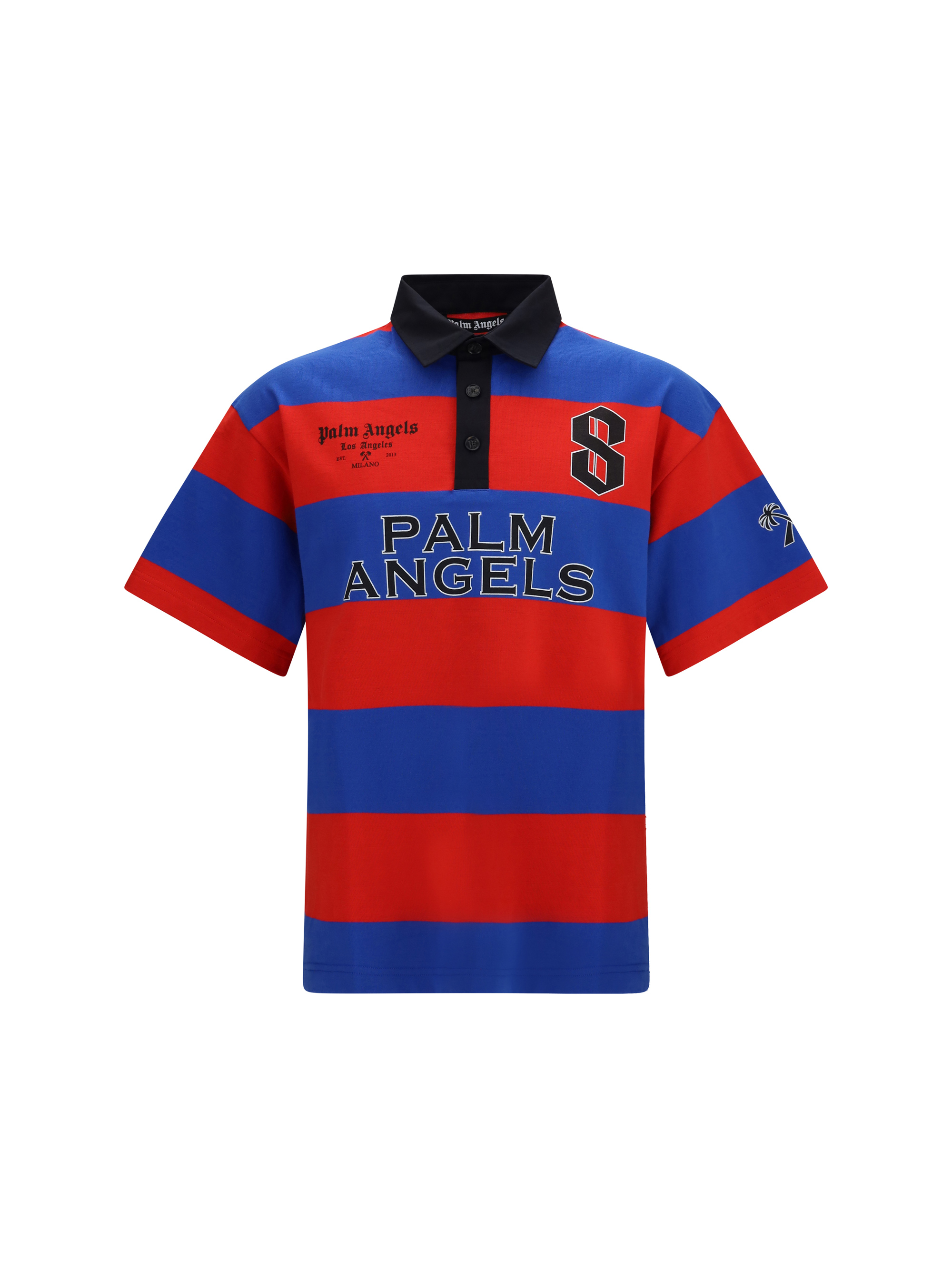 Palm sport stripes short-sleeve Polo