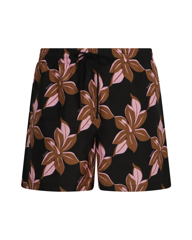 Printed swim shorts