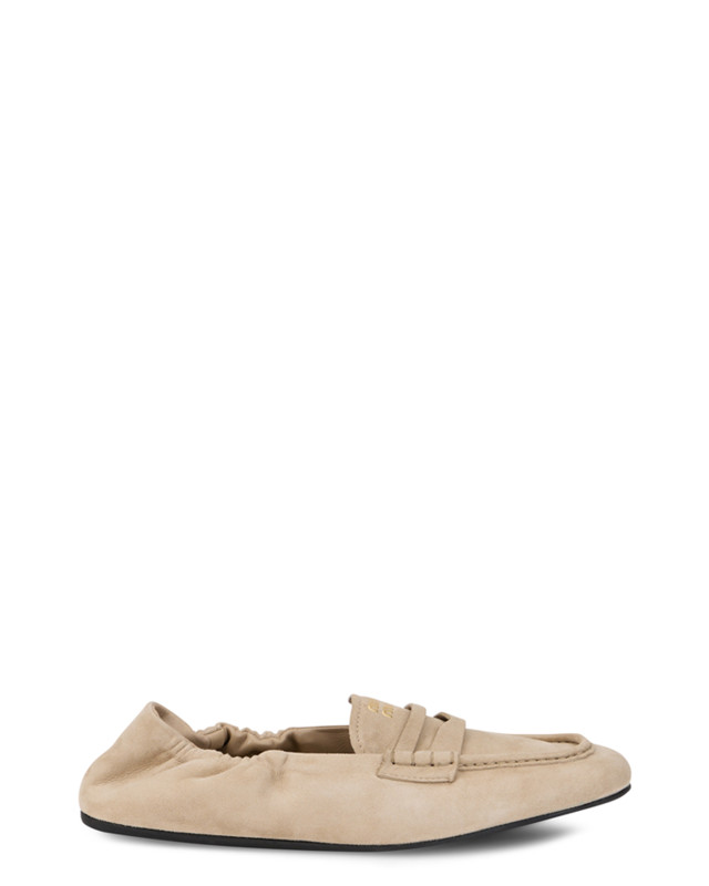 Loafers with logo