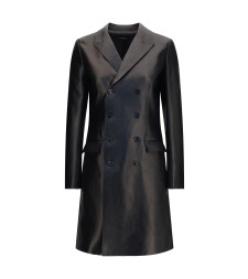 Double-breasted lambskin Coat