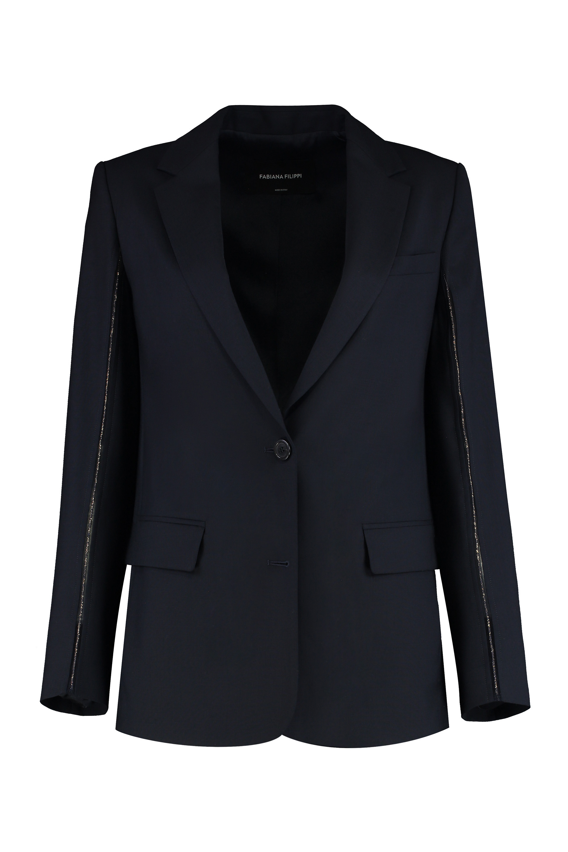 Overshirt in cool wool bistretch
