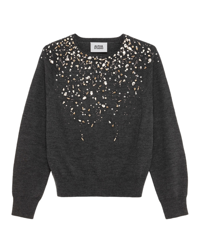 [ALPHA STUDIO] Knitwear FW26 8472C2301