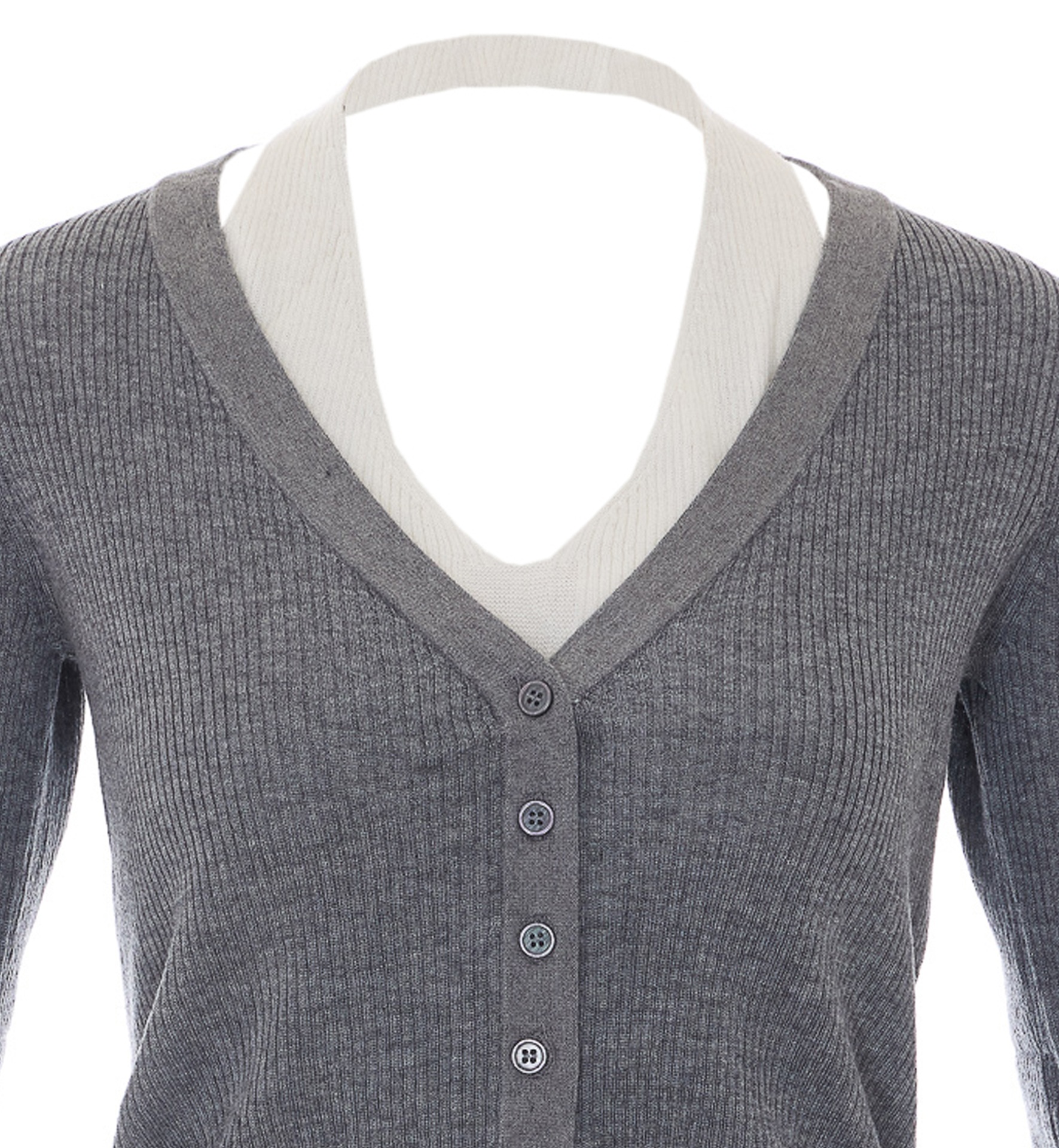 [Eleh] Cardigan FW26 0008.GRIGIO